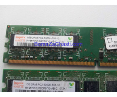 Памет рам 3бр.х 1GB DDR 400 Ram за компютър Тествани и работещи!