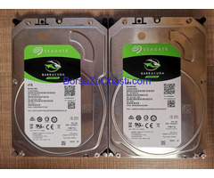 2x Tвърд Диск HDD Seagate Baracuda 4Tb (8Tb) 5400rpm 256Mb cache