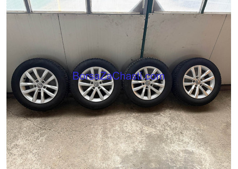 Джанти 16 цола за VW b8 със зимно гуми