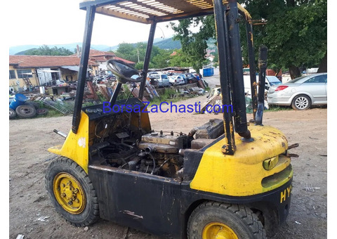 Мотокар Hyster на части