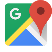 търсене на адрес в Google карти
